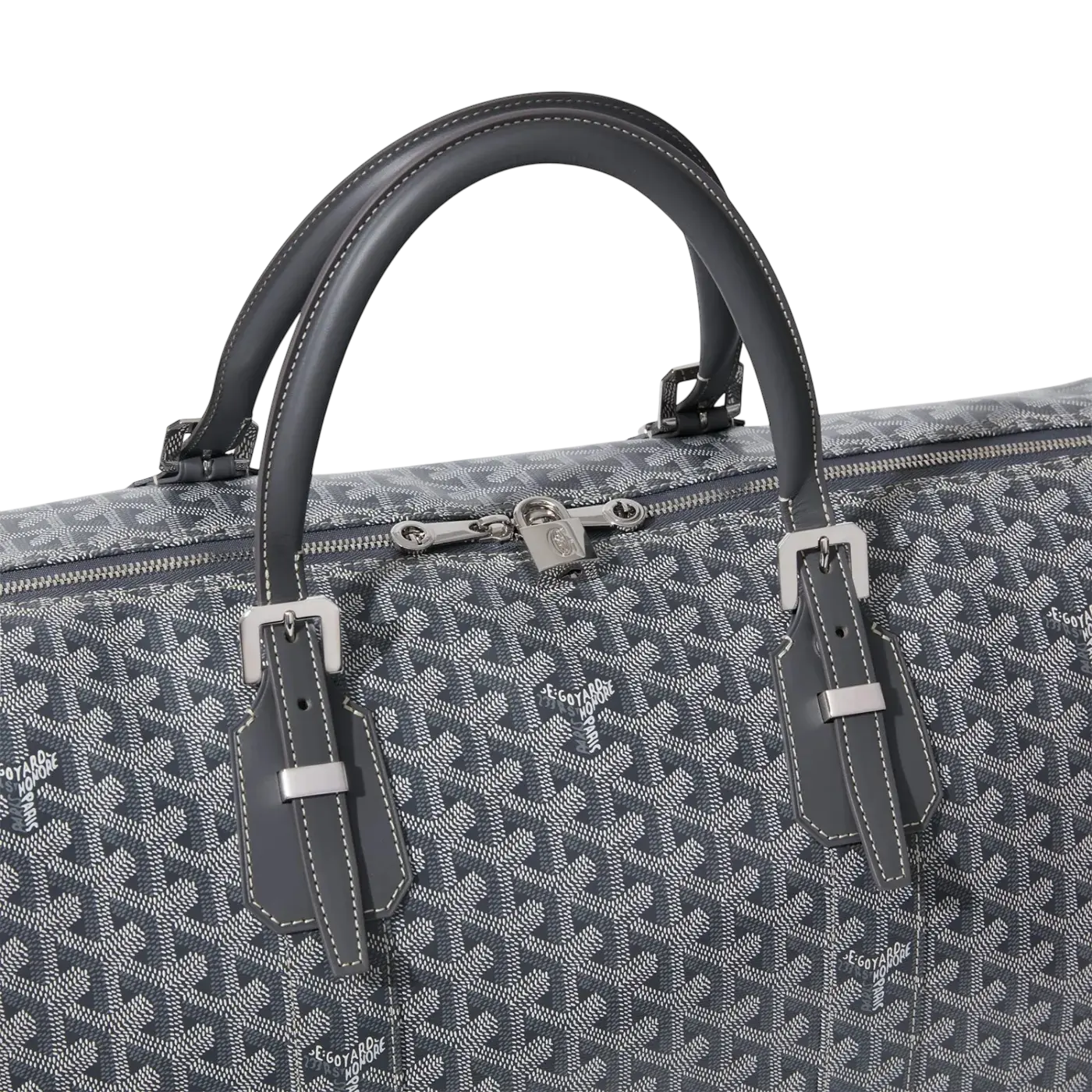 Goyard Boston 50 Bag Grey