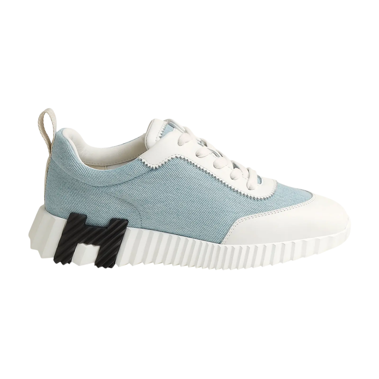Hermes Bouncing Sneaker Bleu Clair / Blanc