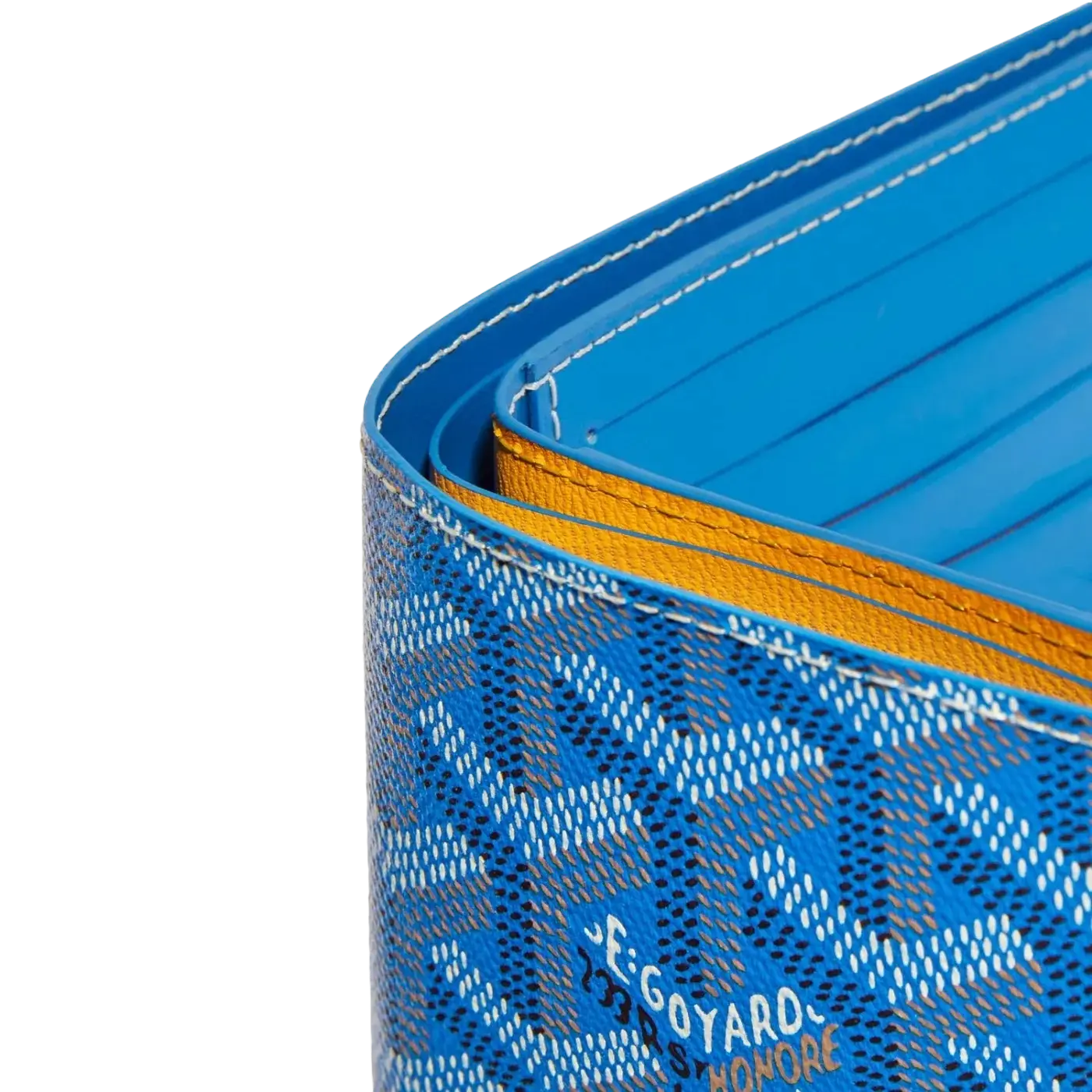 Goyard Victoire Wallet Blue