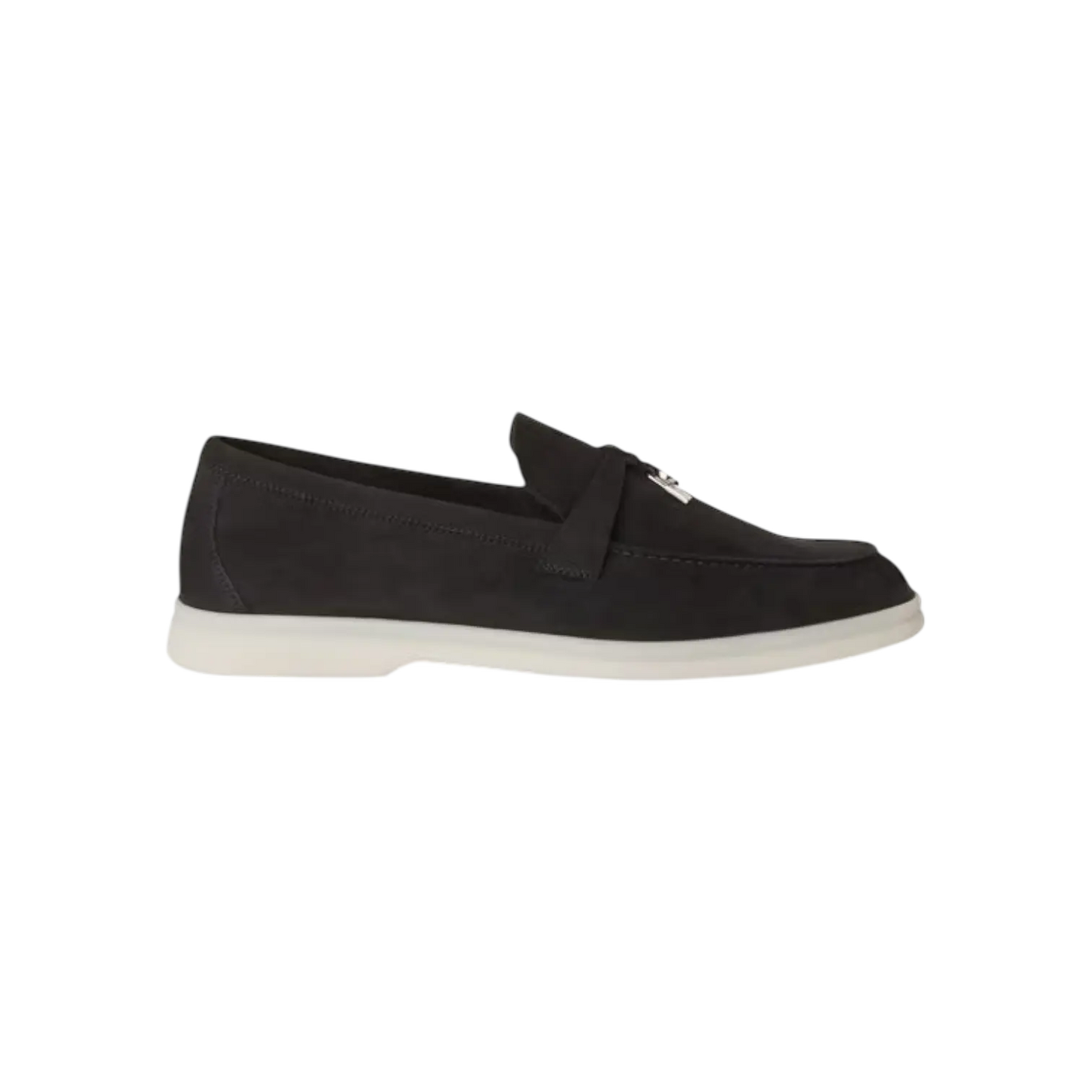 Loro Piana Summer Charms Loafer Caviar