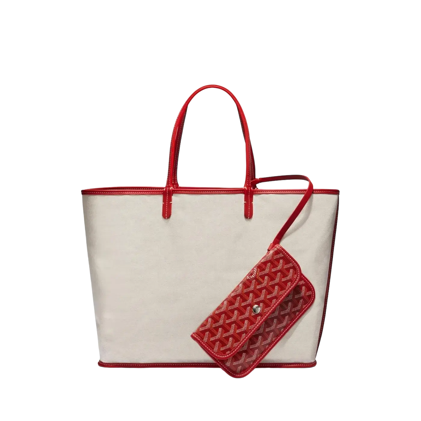 Goyard Saint Louis Tote Red