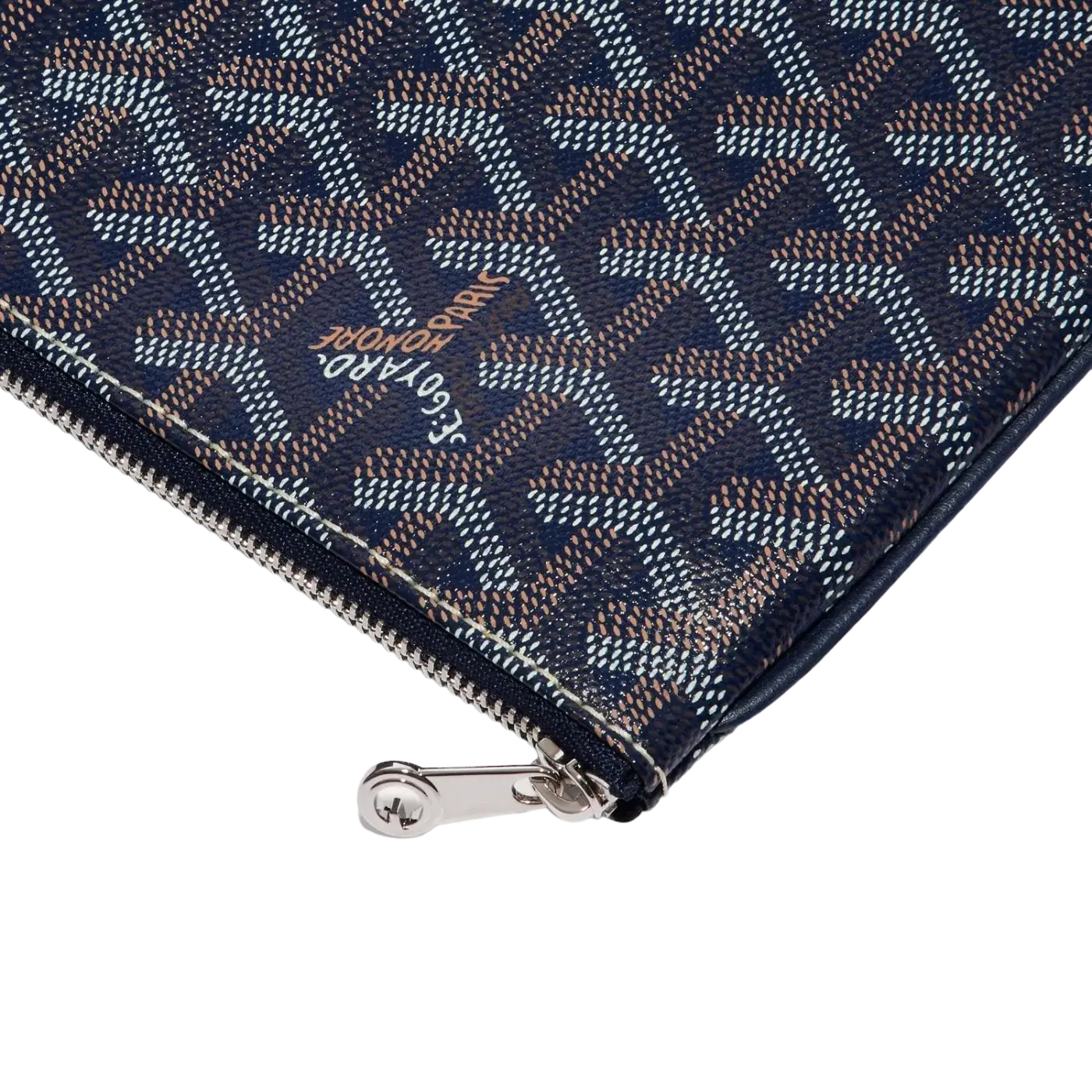 Goyard Senat Pouch Navy Blue