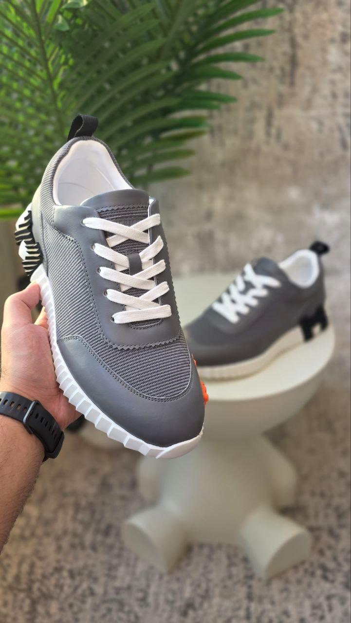 Hermès | Sporty Sneakers – Grey