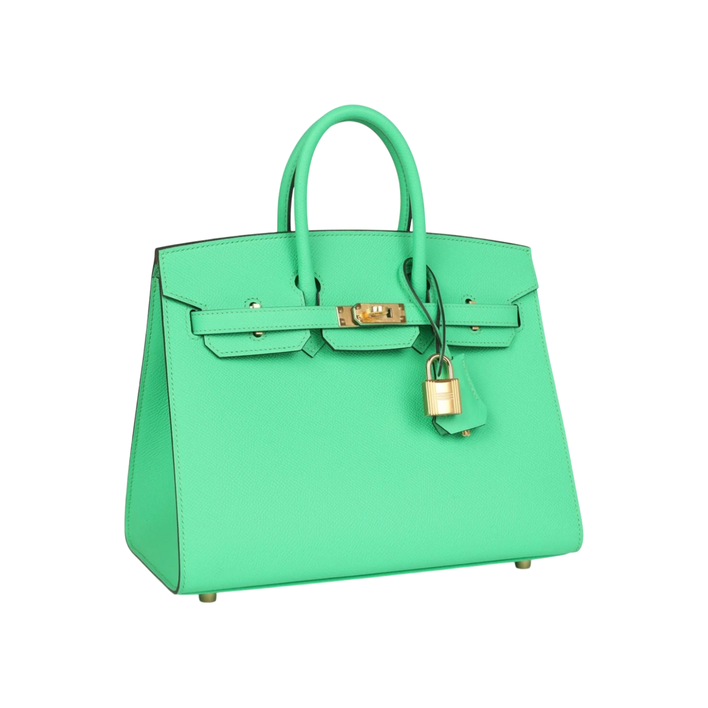 Hermès Birkin Sellier 25 Vert Comics Epsom Gold Hardware