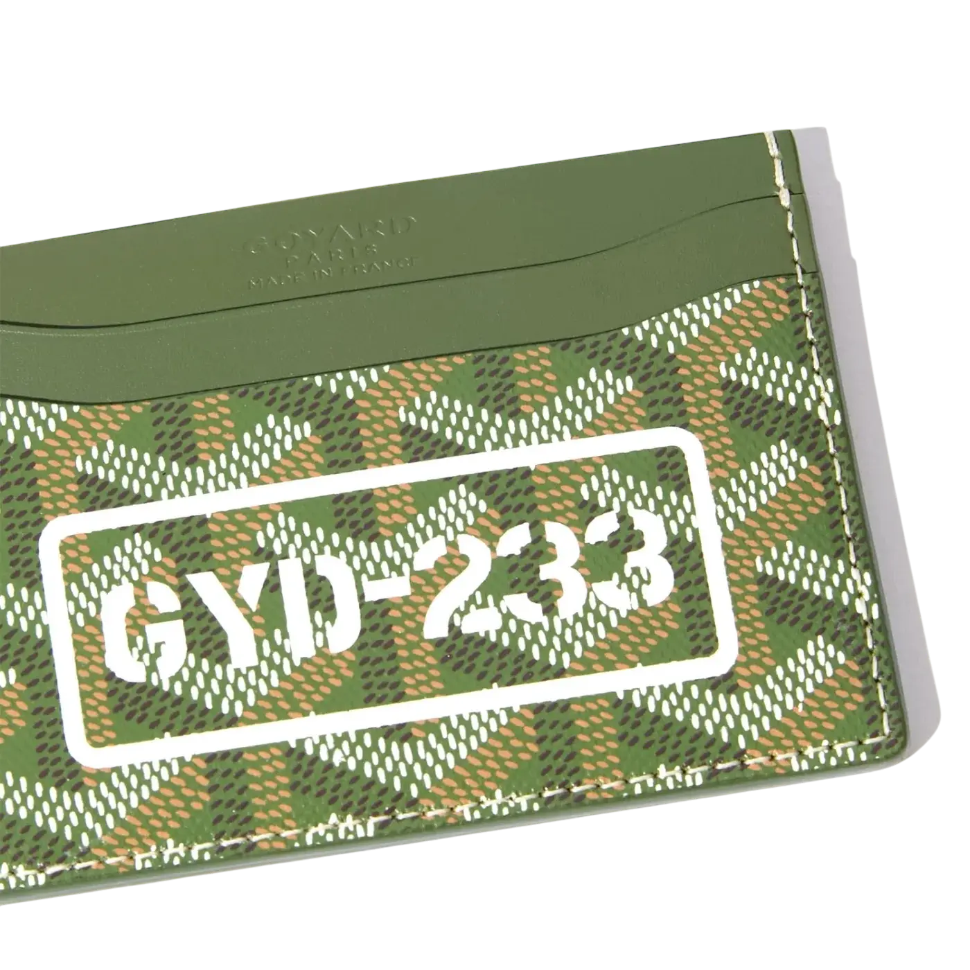 Goyard Saint Sulpice Card Holder Khaki Green