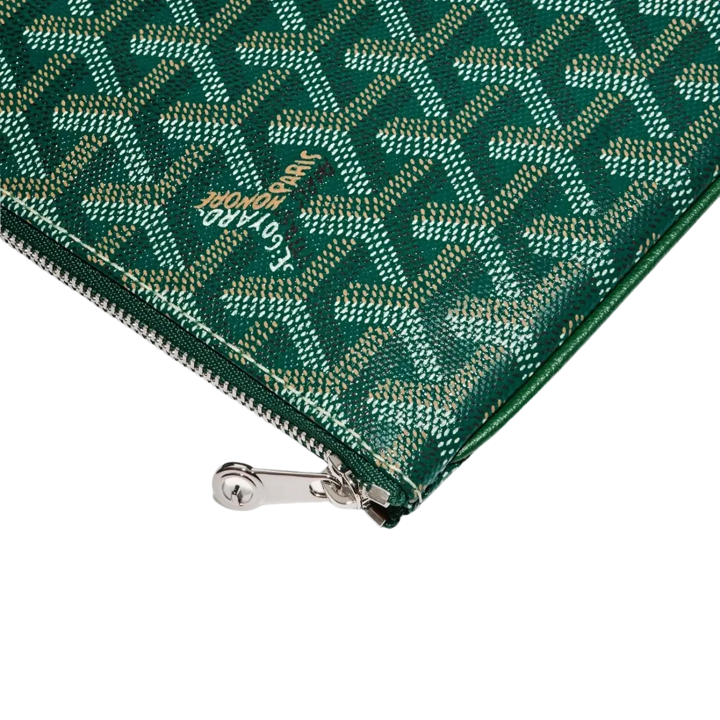 Goyard Senat Pouch Green