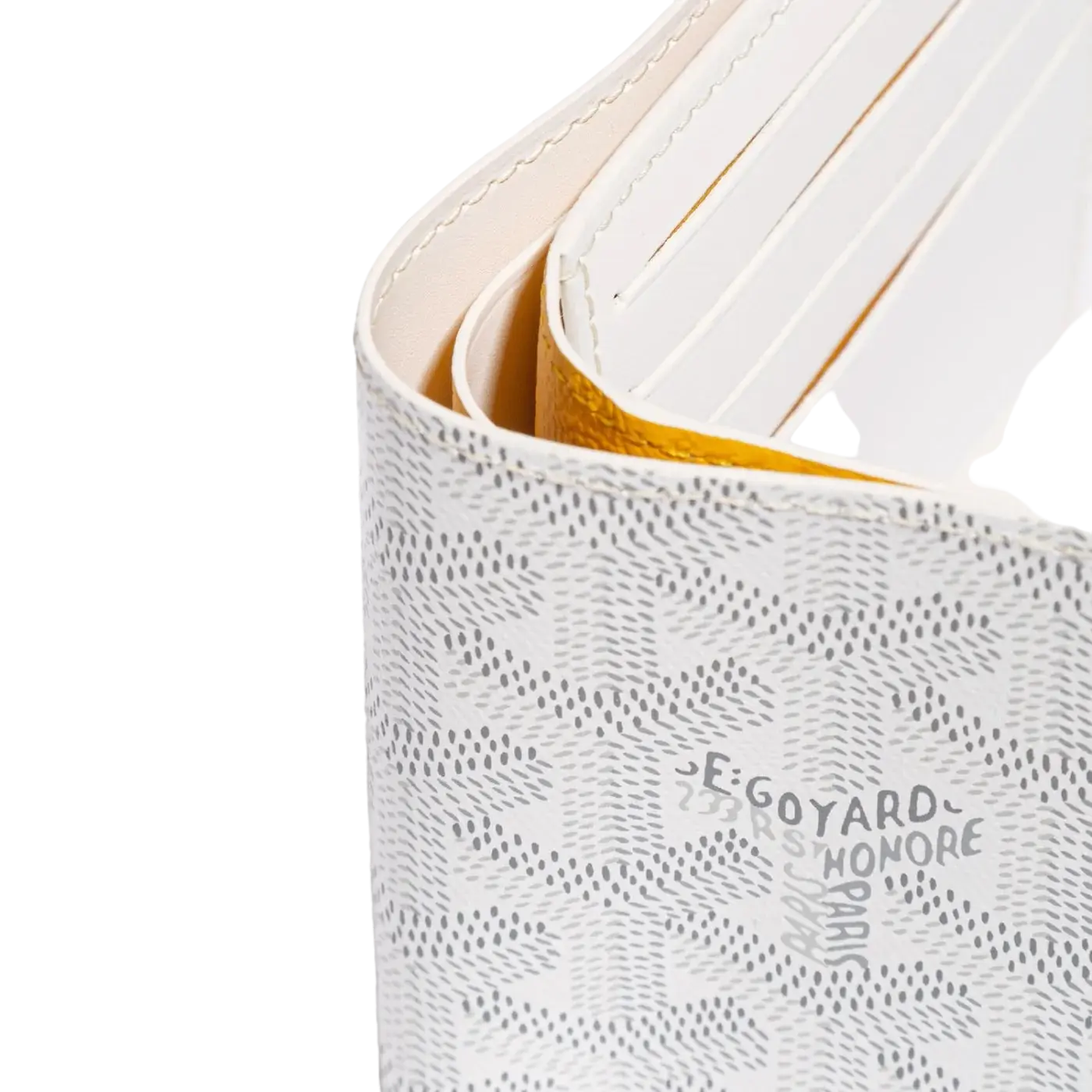 Goyard Victoire Wallet White