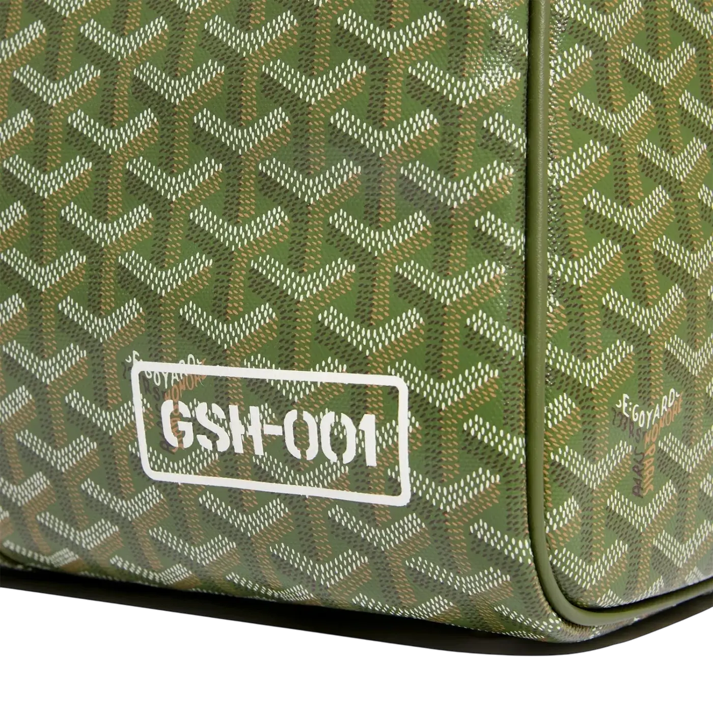 Goyard Boston 50 Duffel Bag Khaki Green