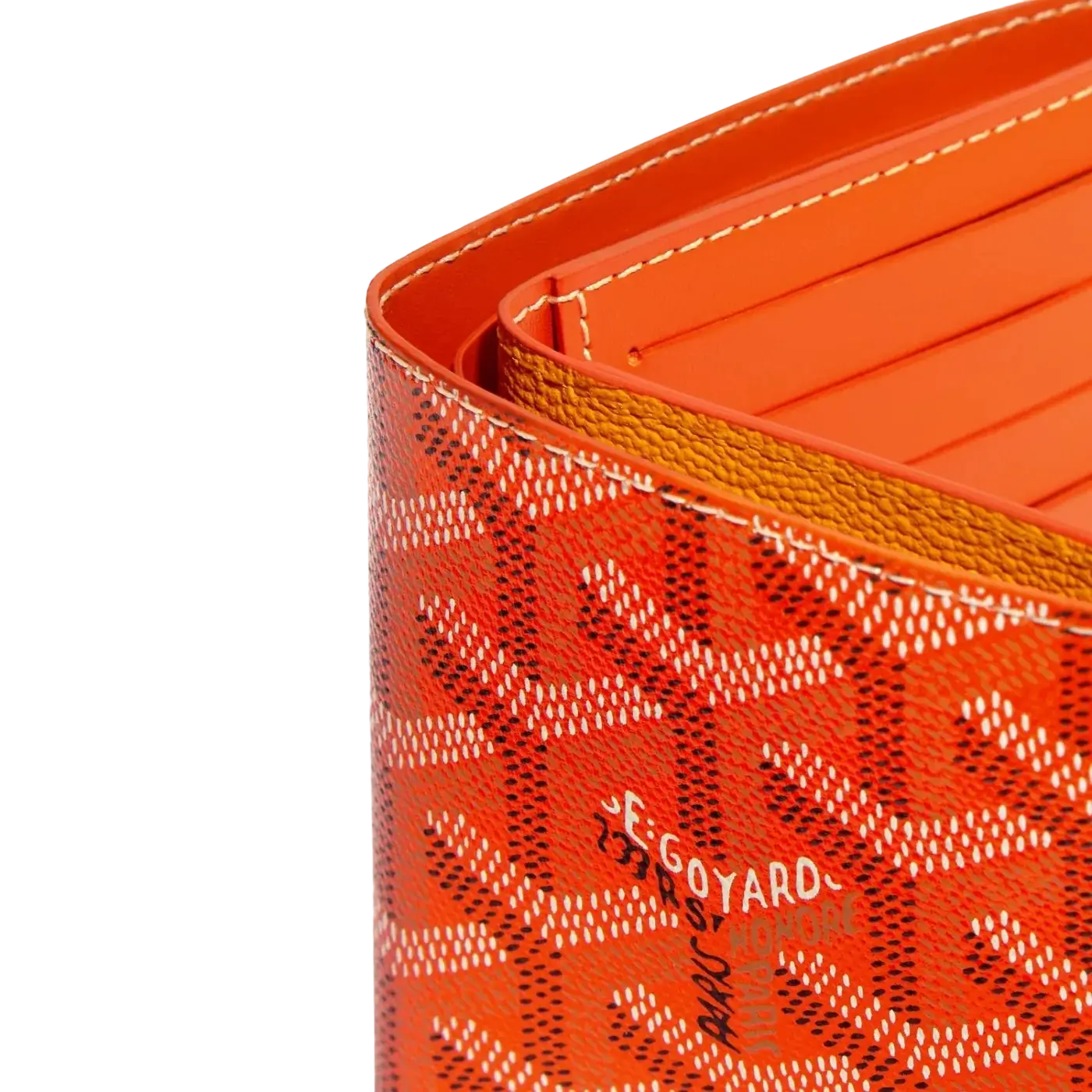 Goyard Victoire Wallet Orange