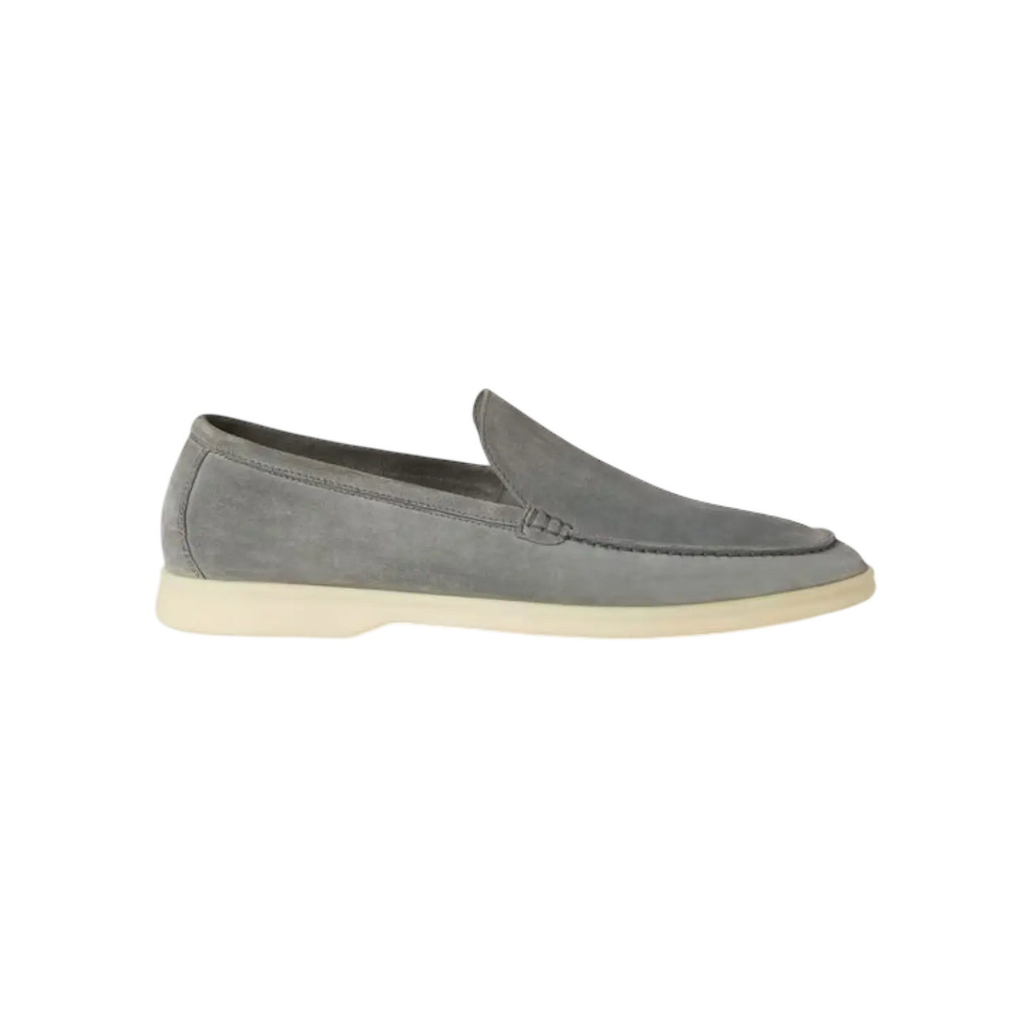 Loro Piana Summer Walk Loafer Gull Gray