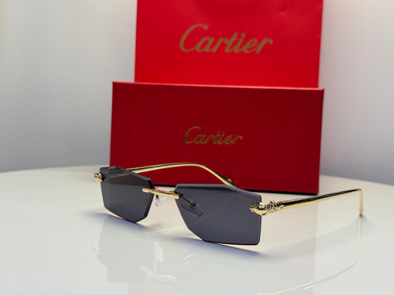 Cartier | Panthère Sunglasses – Silver