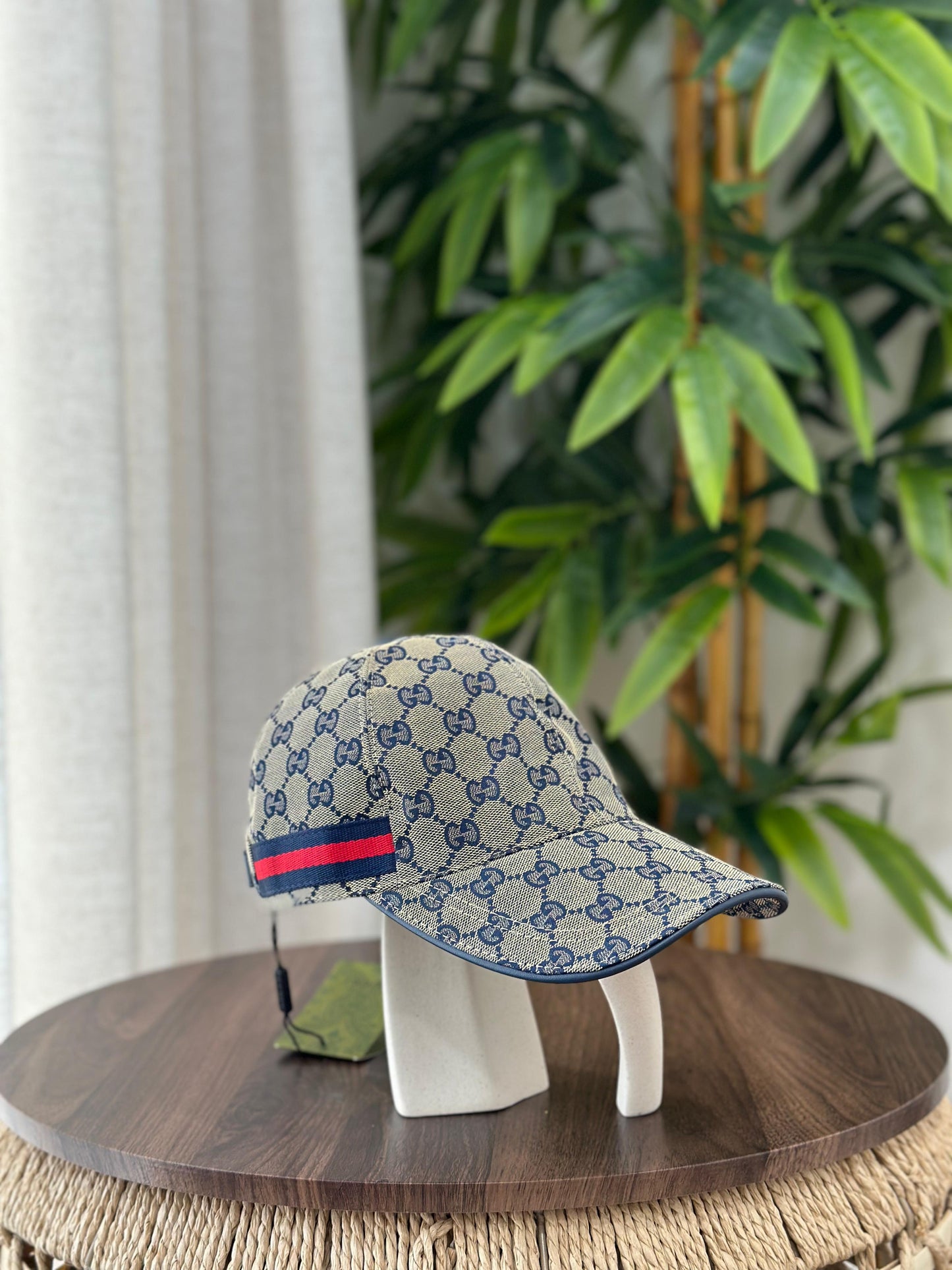 Gucci | Jumbo GG Canvas Baseball Hat – Beige / Ebony