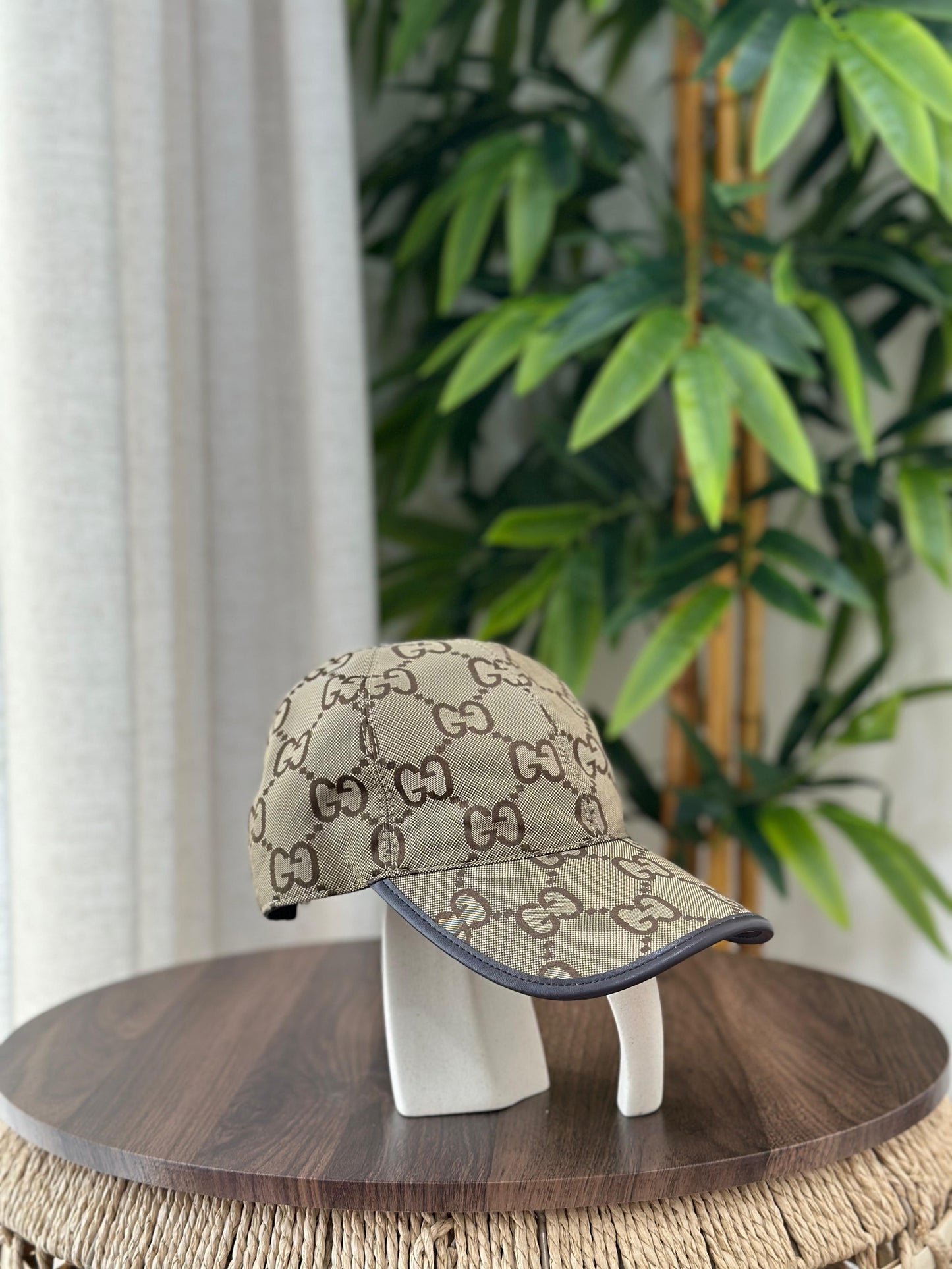 Gucci | Jumbo GG Denim Baseball Hat – Blue / Ivory