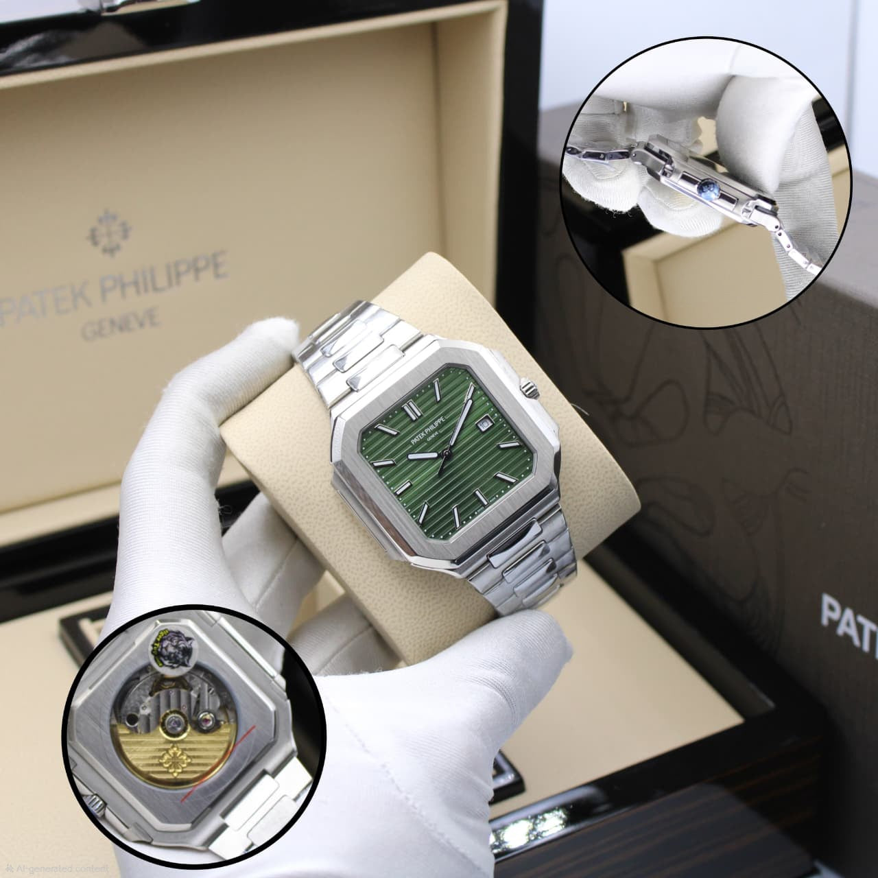 Patek Philippe | Nautilus Moon Phases Watch – Grey