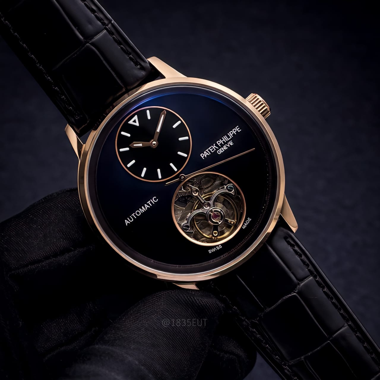 Patek Philippe | Complications Regulator Tourbillon Watch – Teal / Blue