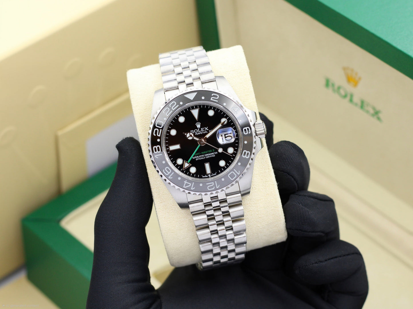 Rolex | Gmt Master Ii Sprite Watch – Black