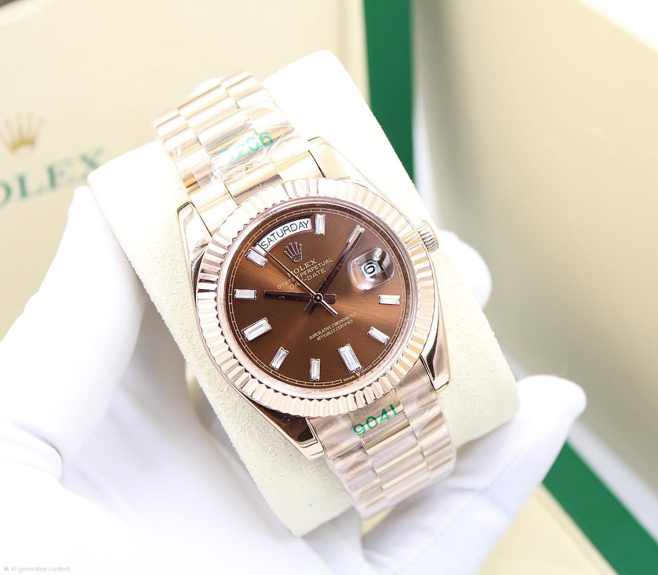 Rolex | Sky Dweller Mint Watch – Green