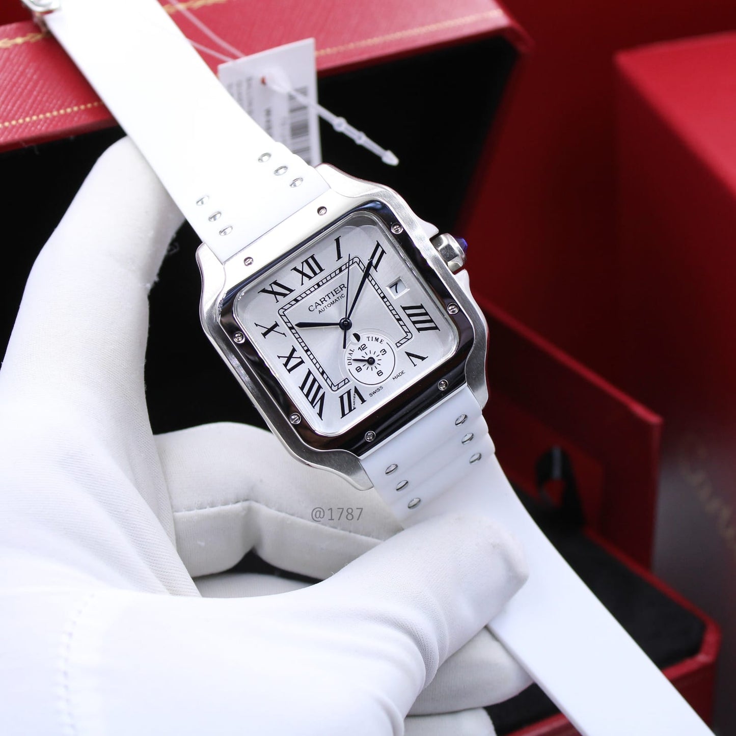 Cartier | Santos de Cartier Adlc Watch – Black