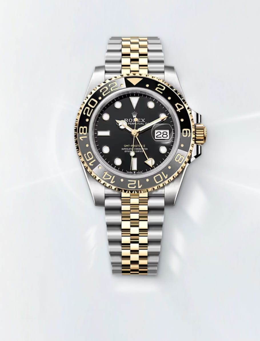 Rolex | Gmt Master Ii Tiger Iron 18ct Watch – Yellow / Gold