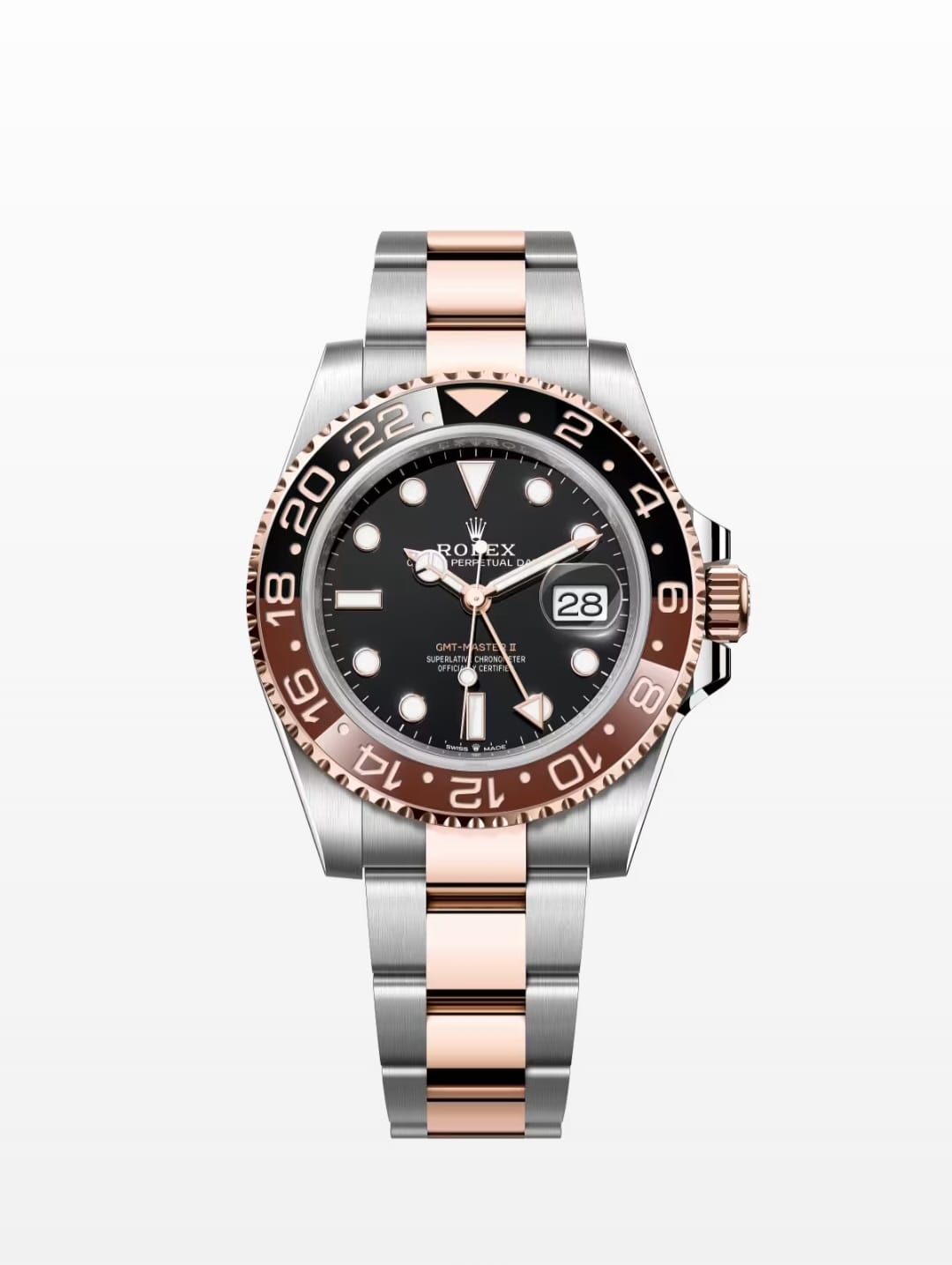 Rolex | Gmt Master Ii Root Beer Everose Watch – Gold