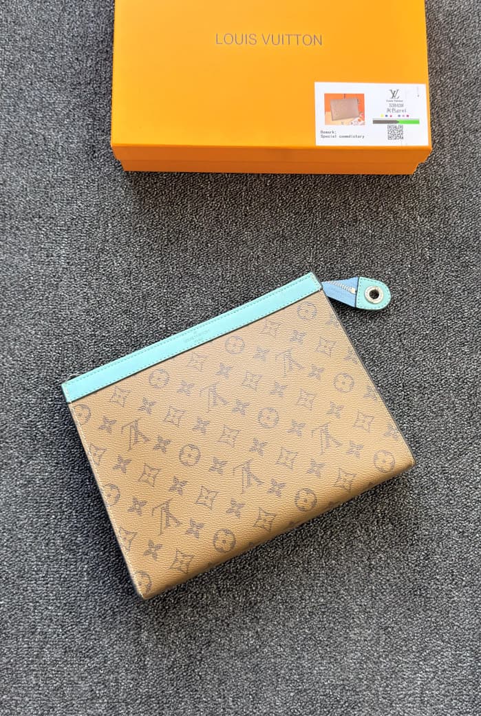 Louis Vuitton | Monogram Sketch Pouch – Navy / White