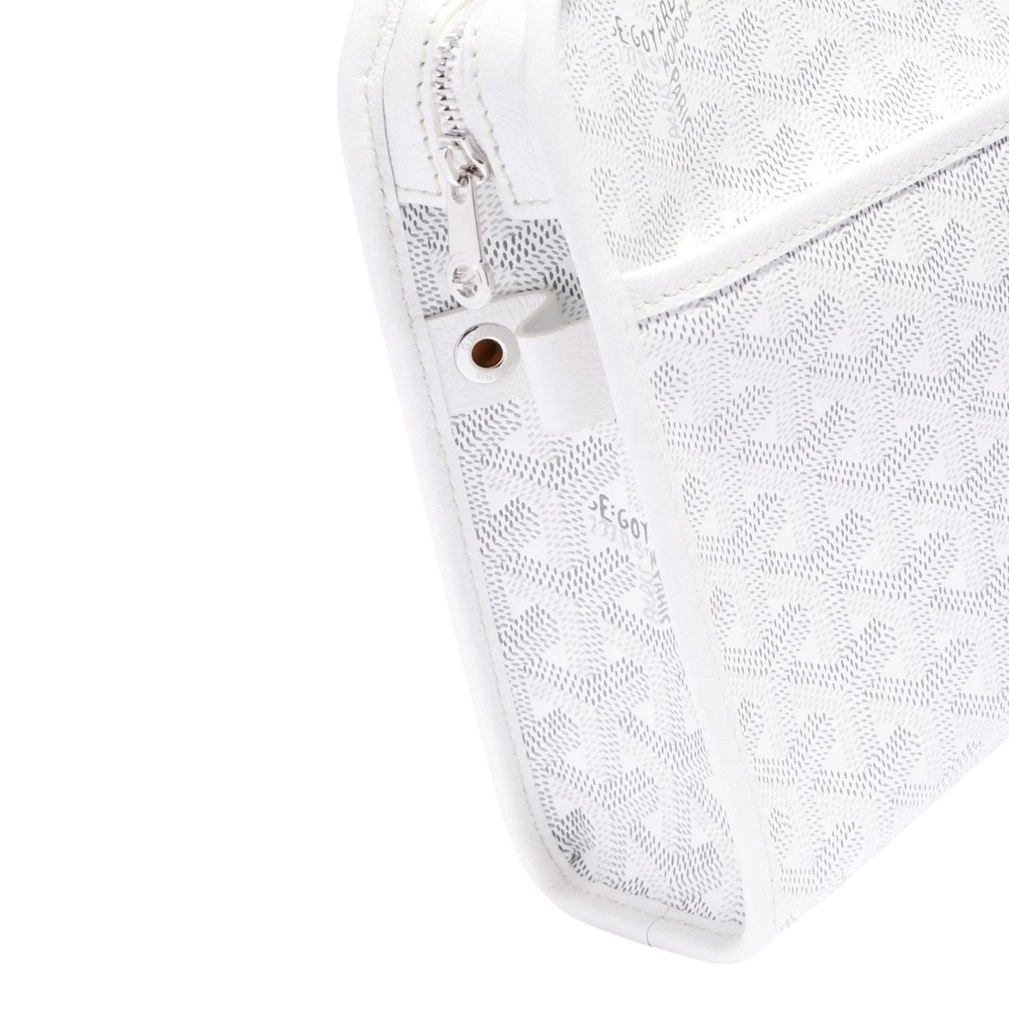 Goyard Jouvence Toiletry Bag MM White