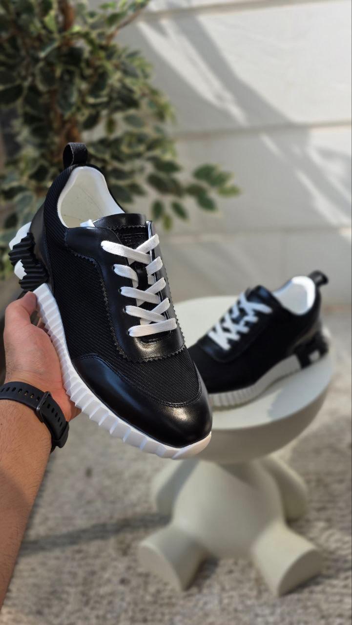 Hermès | Sporty Sneakers – Black