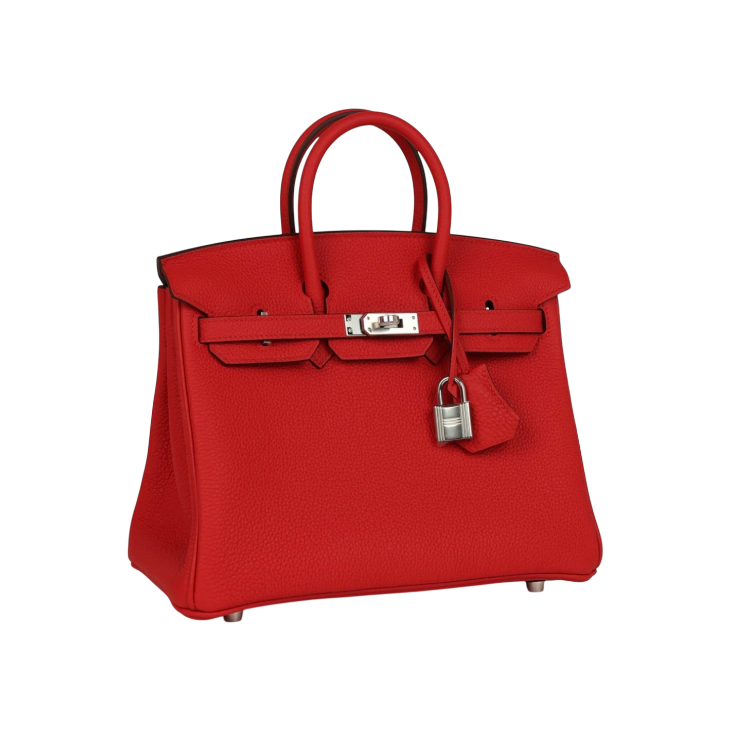 Hermès Birkin 25 Rouge Radieux Togo Palladium Hardware