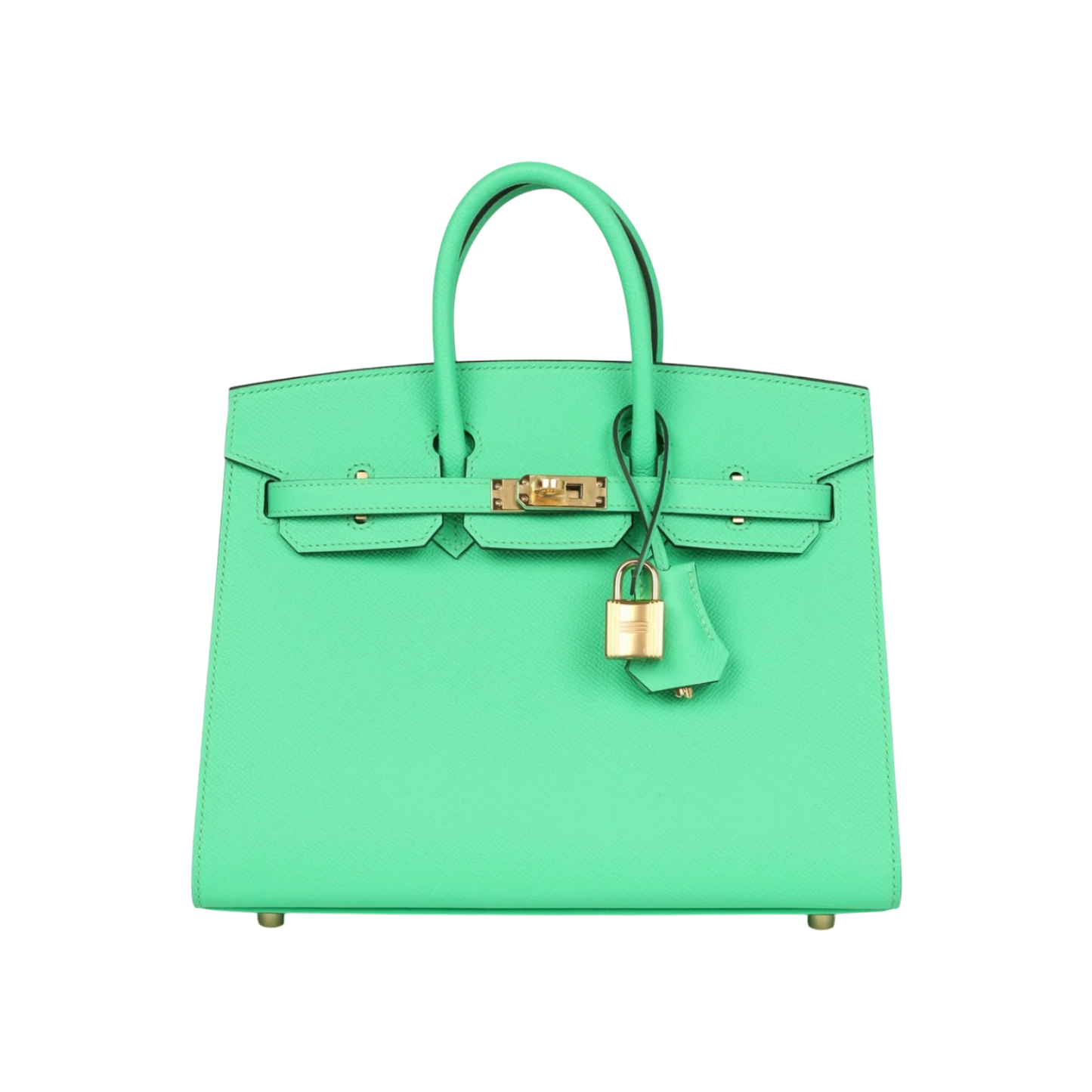 Hermès Birkin Sellier 25 Vert Comics Epsom Gold Hardware