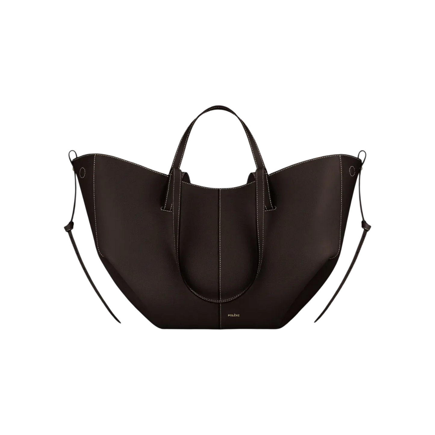 Polene Cyme Tote Bag Ebony