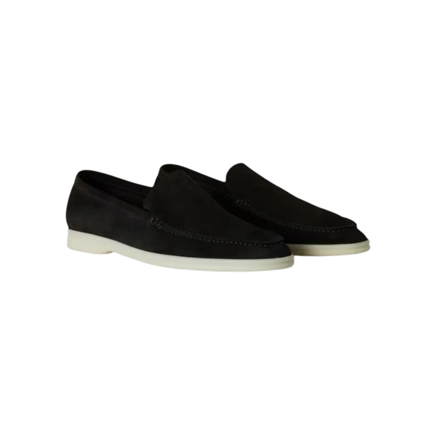 Loro Piana Summer Walk Loafer Black