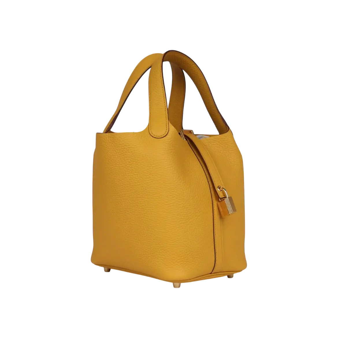 Hermès Picotin Lock 18 Jaune Ambre Clemence Gold Hardware