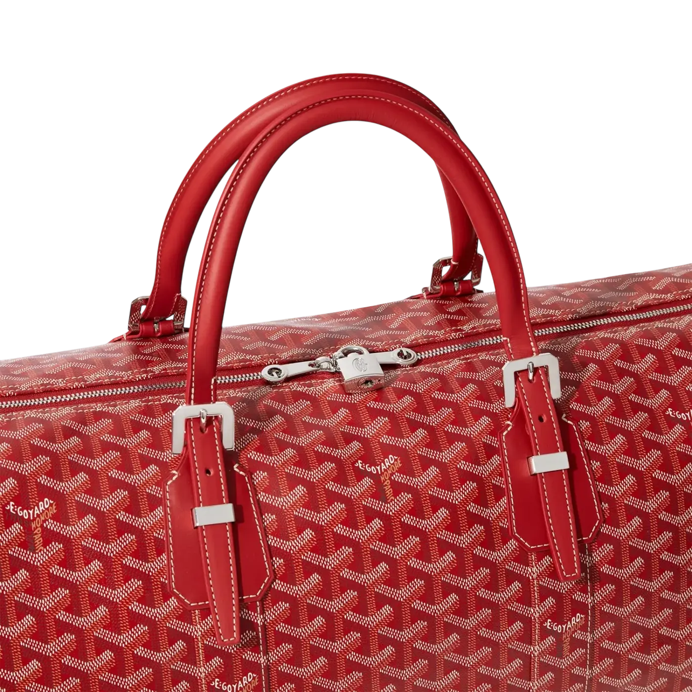 Goyard Boston 50 Bag Red