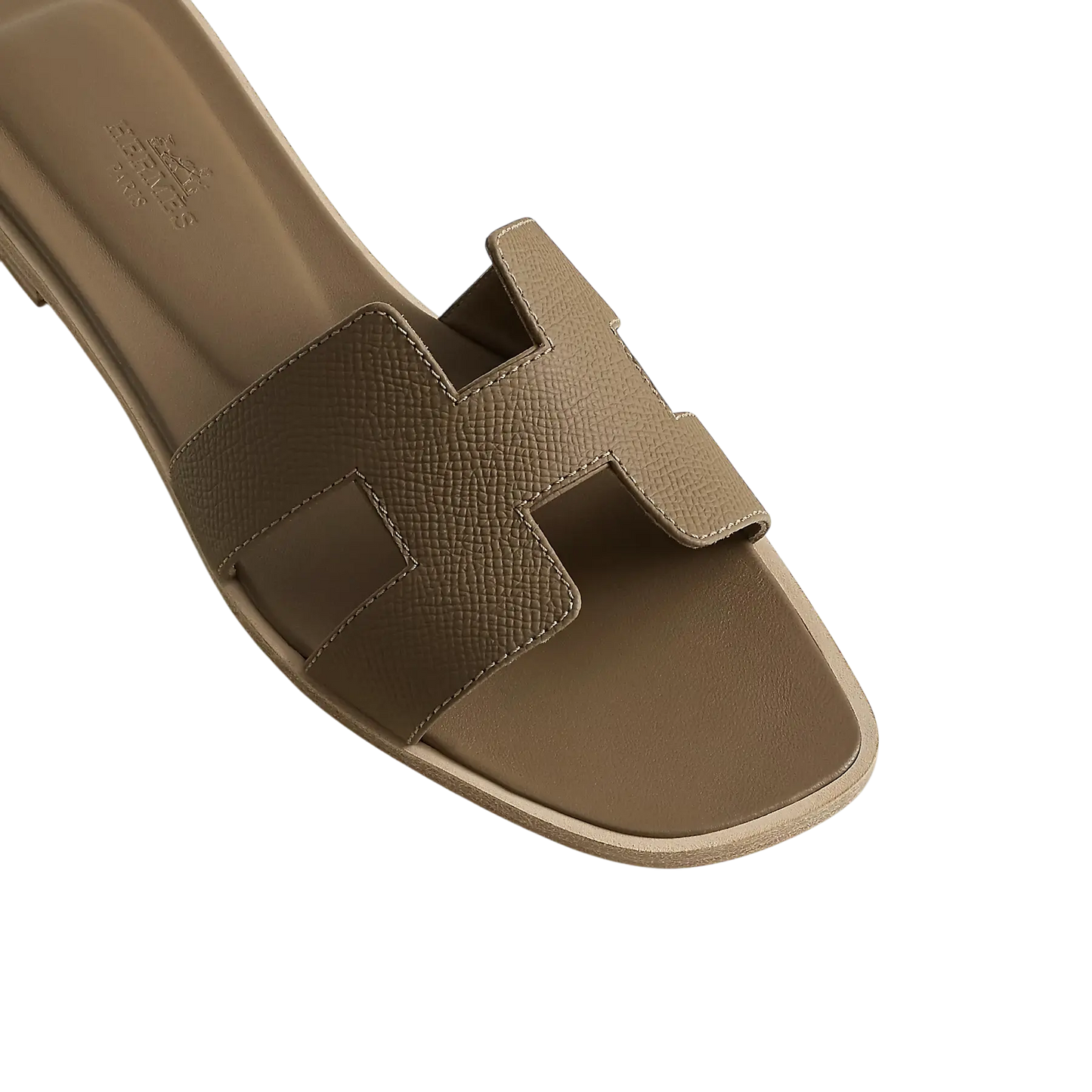 Hermes Oran Sandal Etoupe