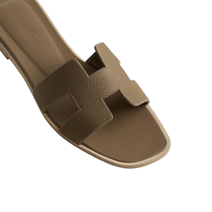 Hermes Oran Sandal Etoupe