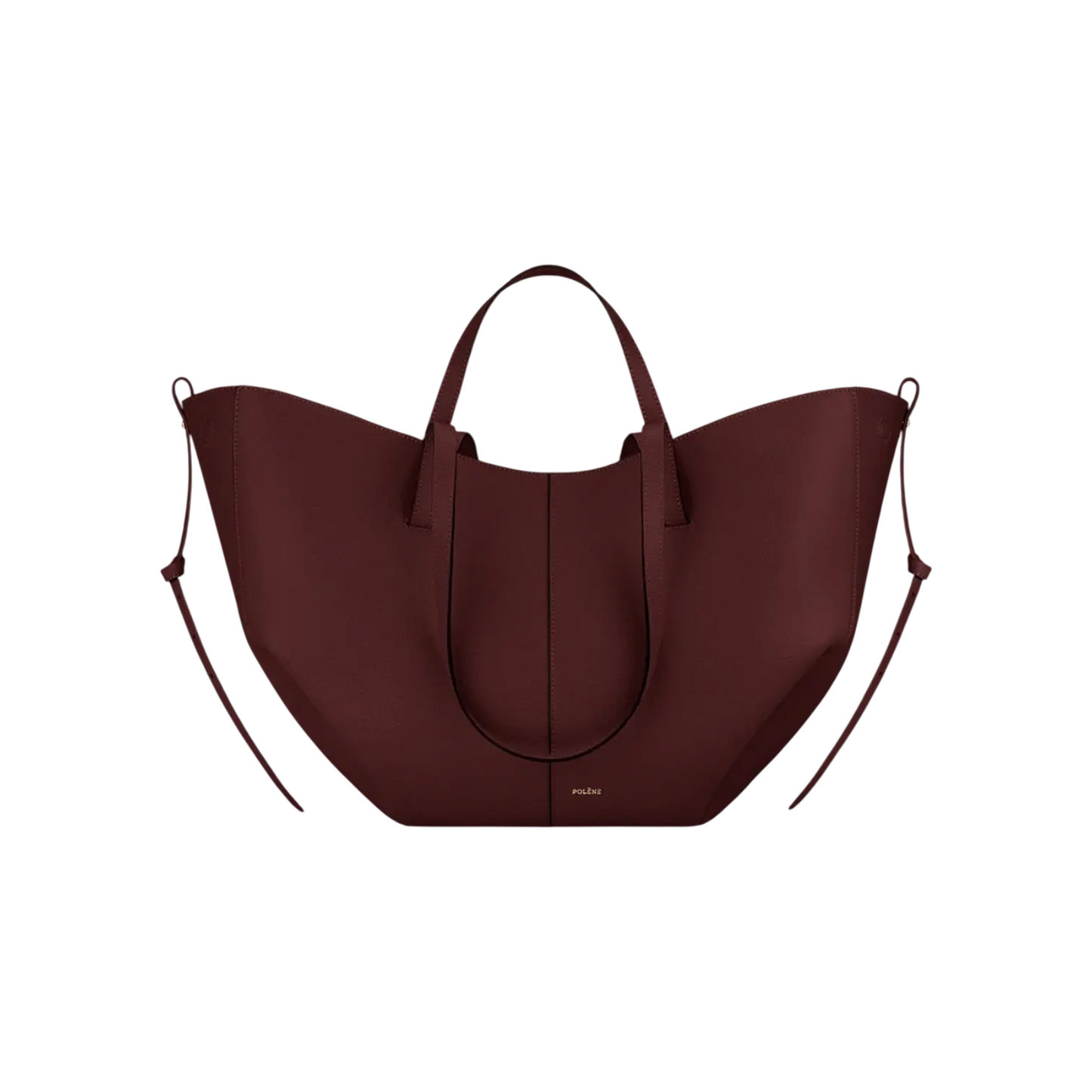 Polene Cyme Tote Bag Black Cherry