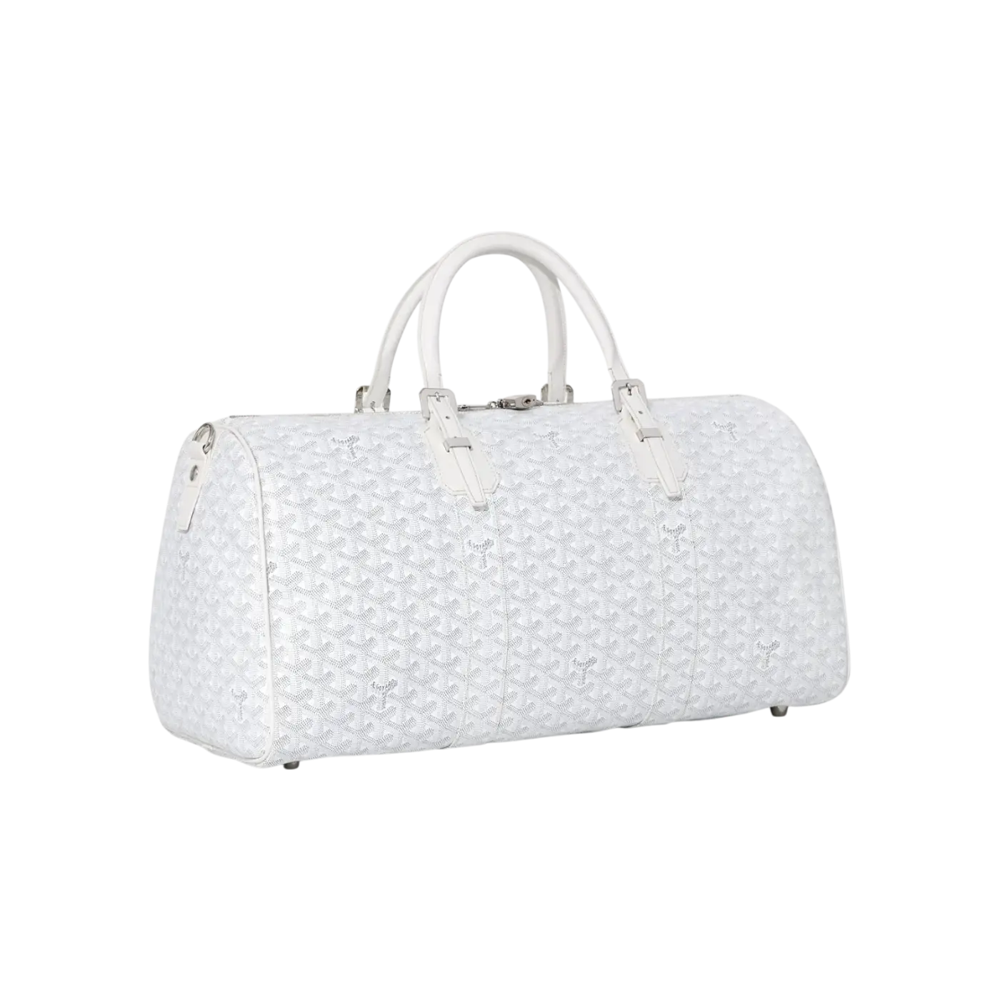 Goyard Boston 50 Bag White