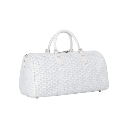 Goyard Boston 50 Bag White