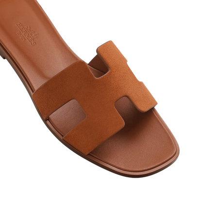 Hermes Oran Sandal Naturel