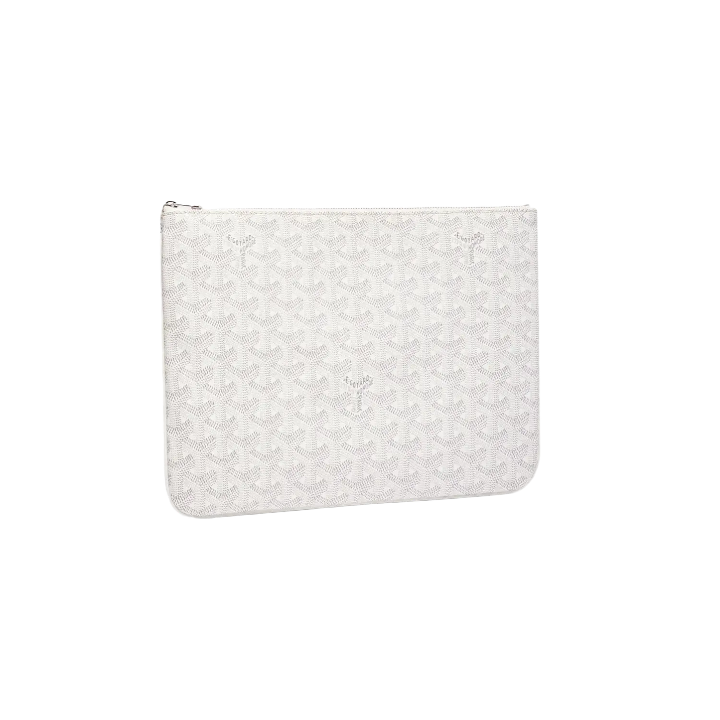 Goyard Senat Pouch White