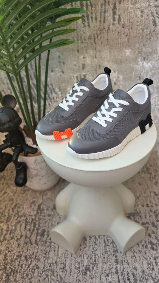 Hermès | Sporty Sneakers – Grey