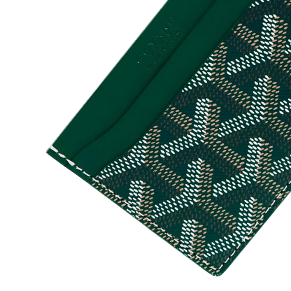 Goyard Saint Sulpice Card Holder Green
