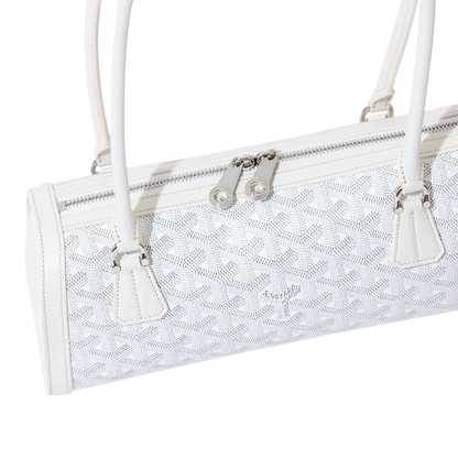 Goyard Bonbonniere Bag White