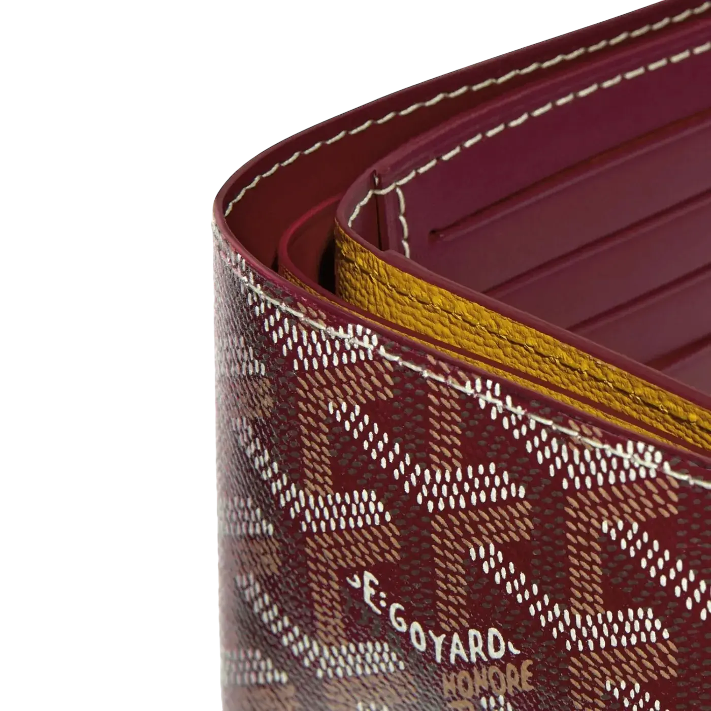 Goyard Victoire Wallet Bordeaux
