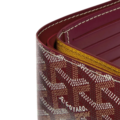 Goyard Victoire Wallet Bordeaux