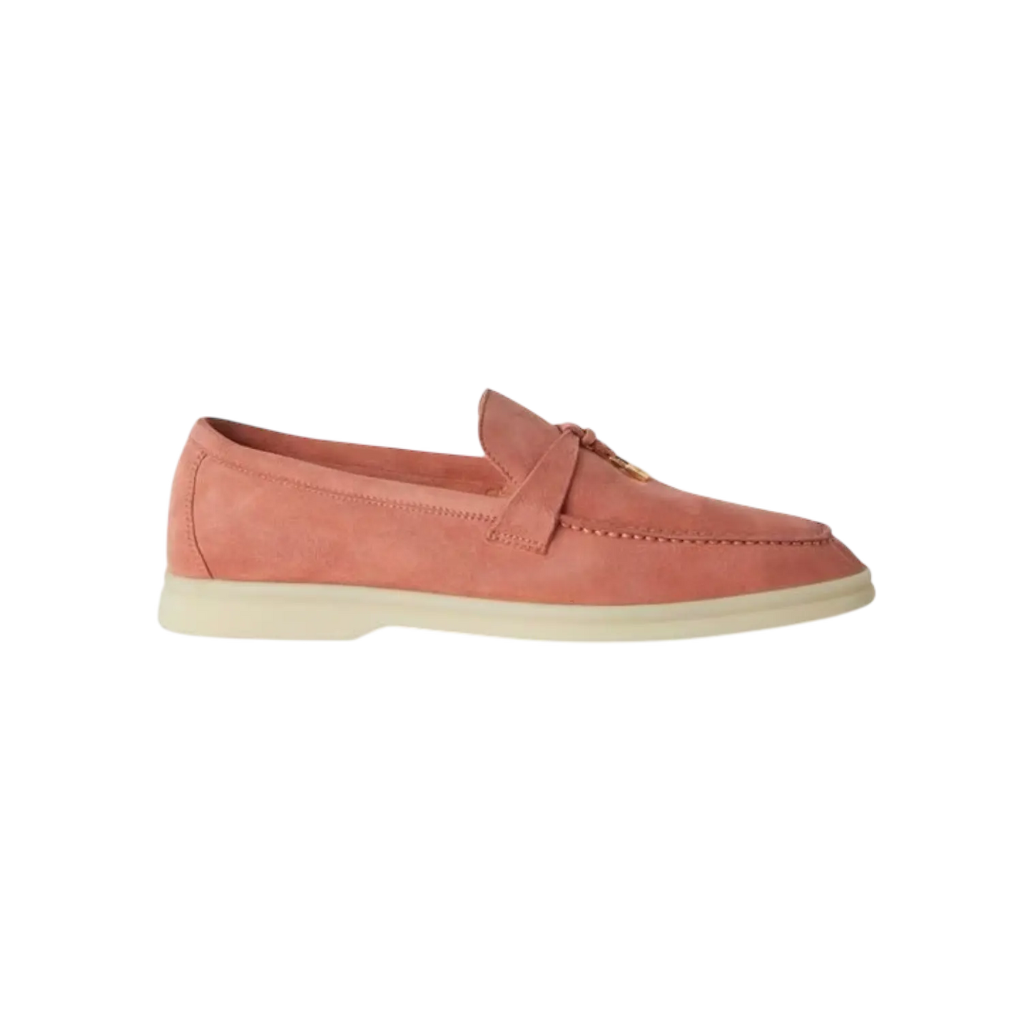 Loro Piana Summer Charms Loafern Sorbet Pink
