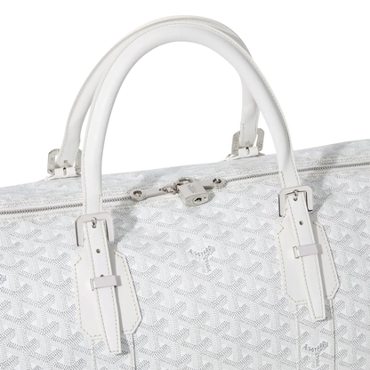 Goyard Boston 50 Bag White