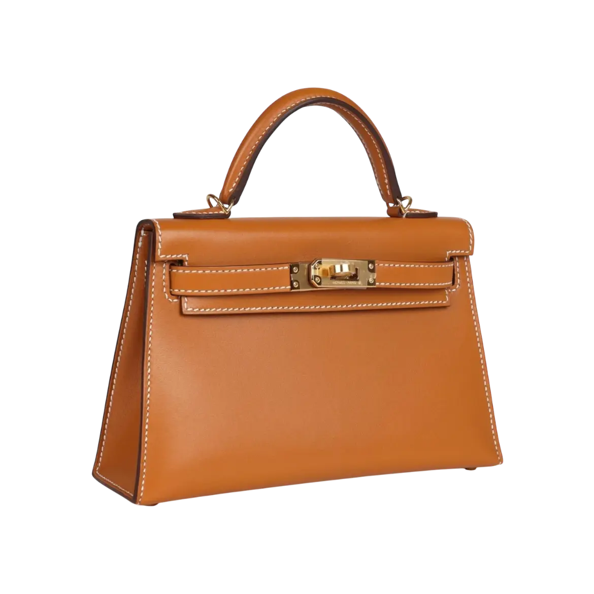 Hermès Mini Kelly Sellier Naturel Sable Butler Gold Hardware