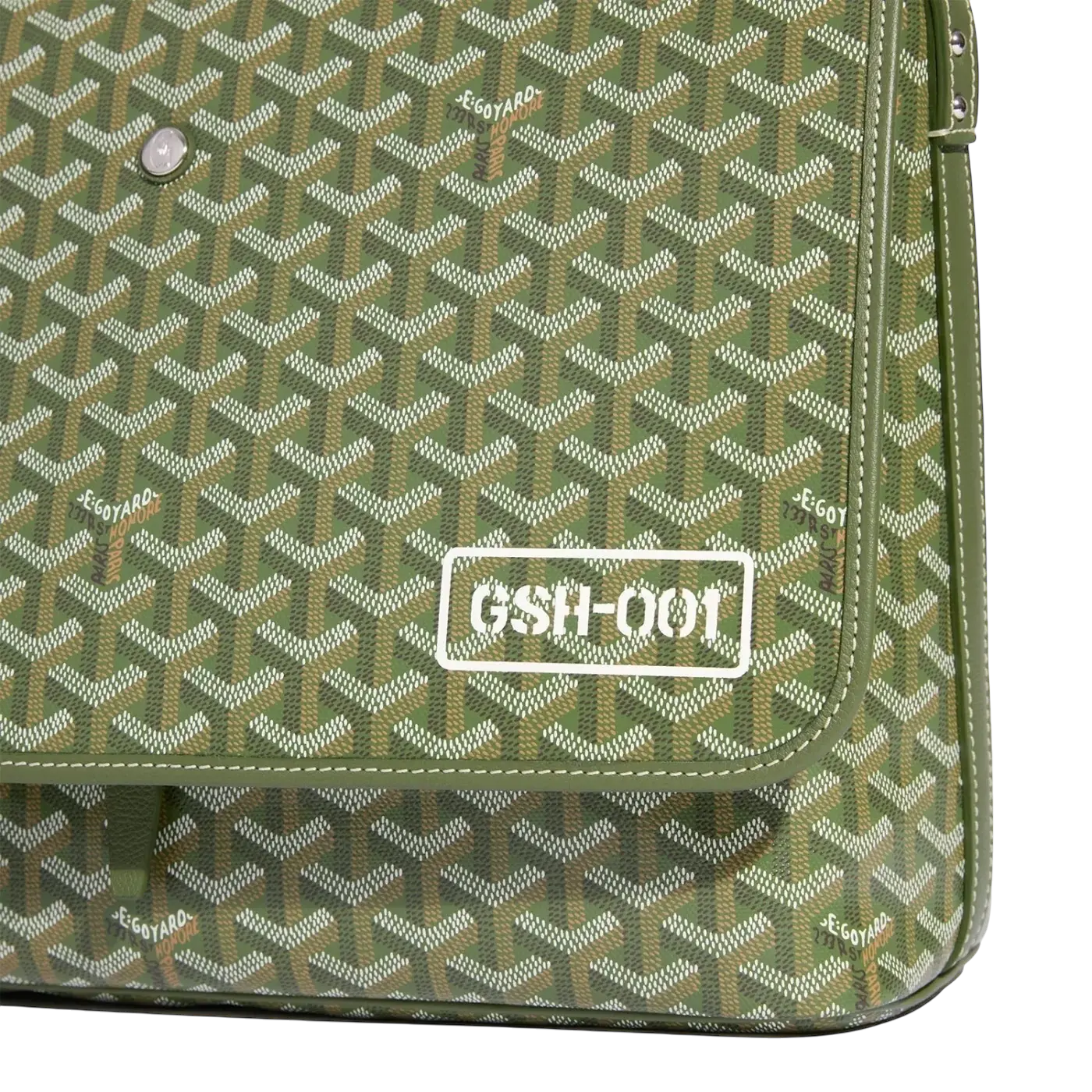 Goyard Capetien Messenger Bag Khaki Green
