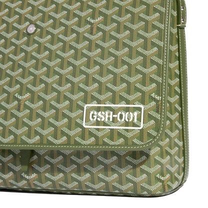 Goyard Capetien Messenger Bag Khaki Green